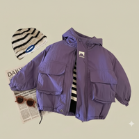 Thumbnail for LiloWear – Windproof & Water-repellent – Children's Windbreaker with Hood