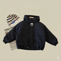 Thumbnail for LiloWear – Windproof & Water-repellent – Children's Windbreaker with Hood