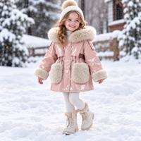 Thumbnail for CozyParka – Warm & Soft – Girls' Winter Coat with Plush Collar