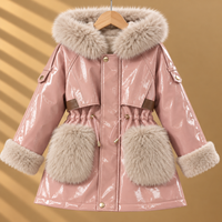 Thumbnail for CozyParka – Warm & Soft – Girls' Winter Coat with Plush Collar