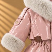 Thumbnail for CozyParka – Warm & Soft – Girls' Winter Coat with Plush Collar