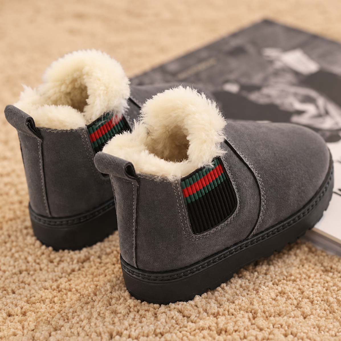 SnowySteps – Warm & Soft – Baby Winter Boots with Plush Lining