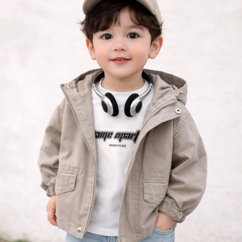 CozyShield – Windproof & Comfortable – Children's Parka