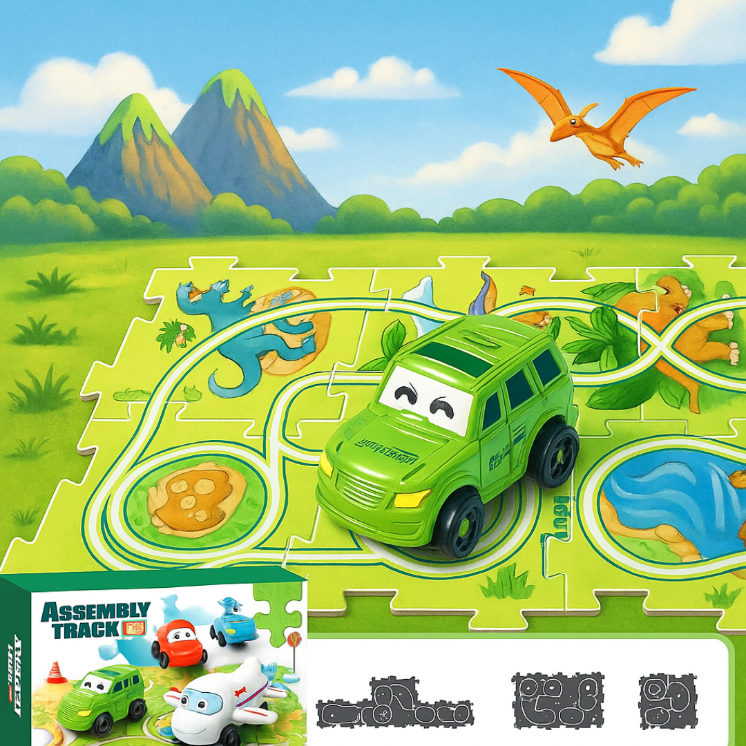 Car Track™ - Build and play - Toy Train
