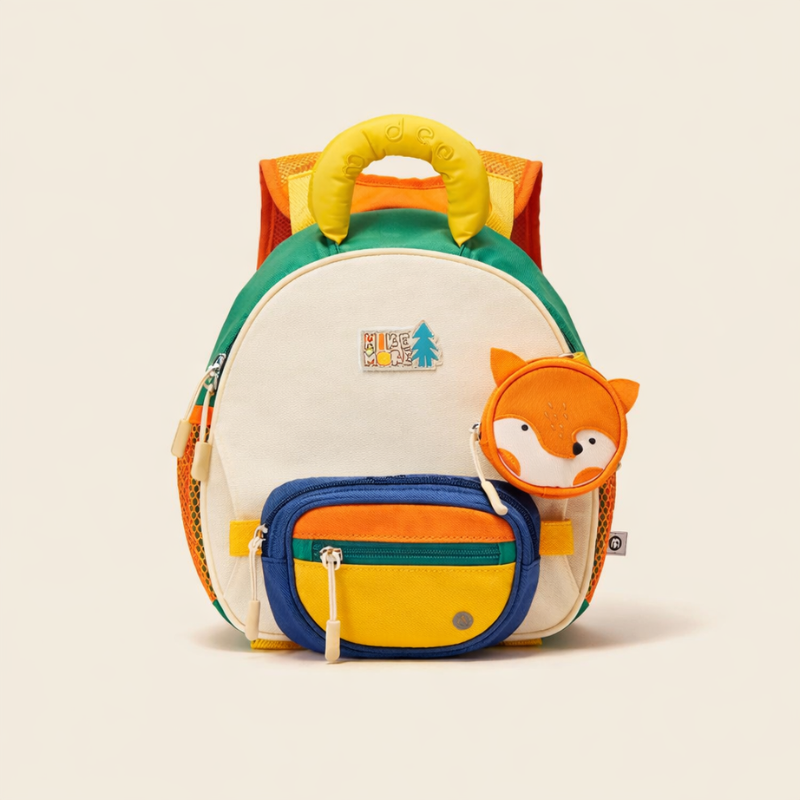 KidPack – Lightweight & Comfortable – Lightweight School Bag with Water Bottle Holder