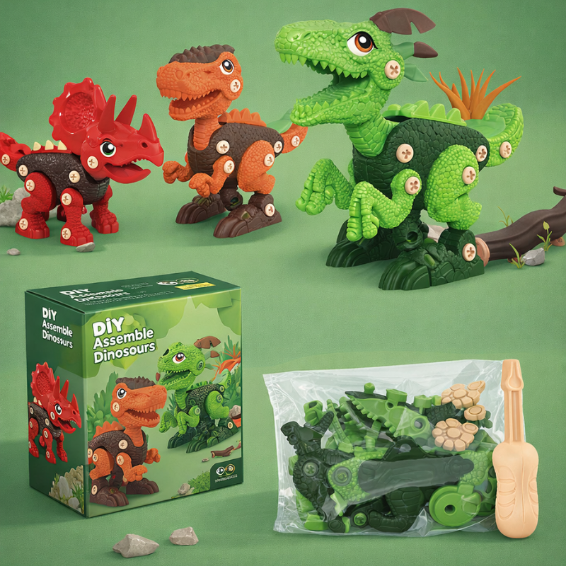 JurassicDrill – Cool & Playful – Dino DIY Set