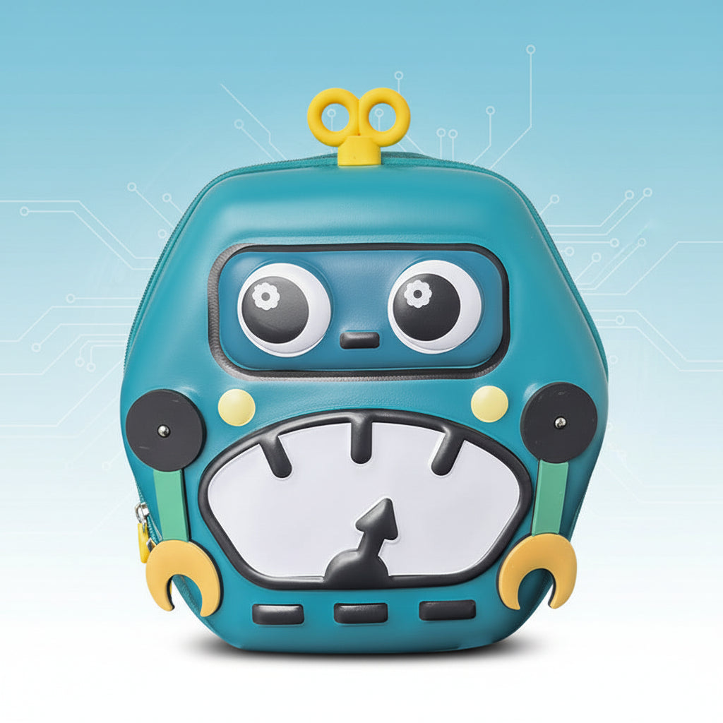 MiniBot – Cool & Practical – Kids' Backpack with Robot Design