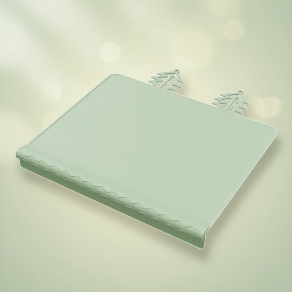 BabySafe – Practical & Hygienic – Silicone Placemat with Raised Edge