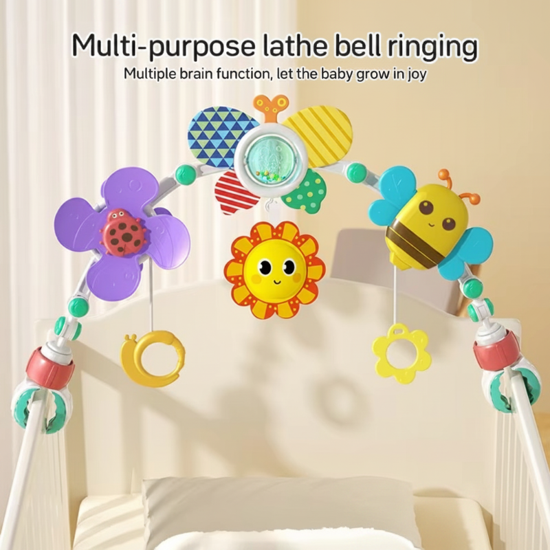 BuzzBloom – Colorful & Interactive – Baby Play Arch