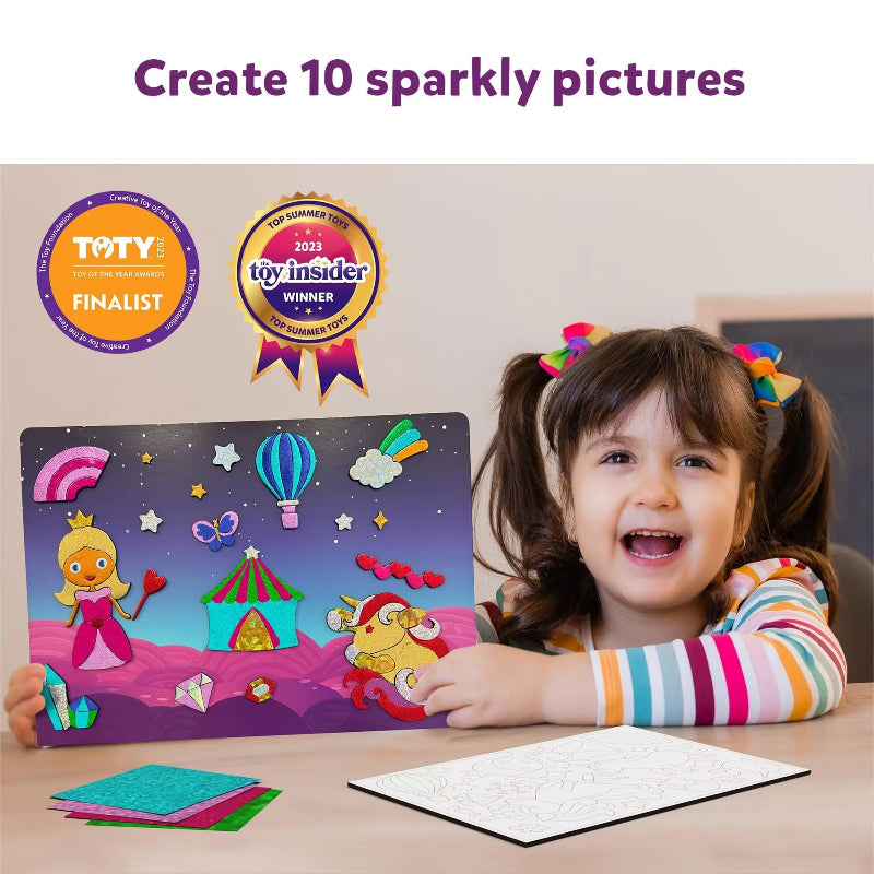 FoilMagic – Playful & Creative – Foil Sticker Art Set
