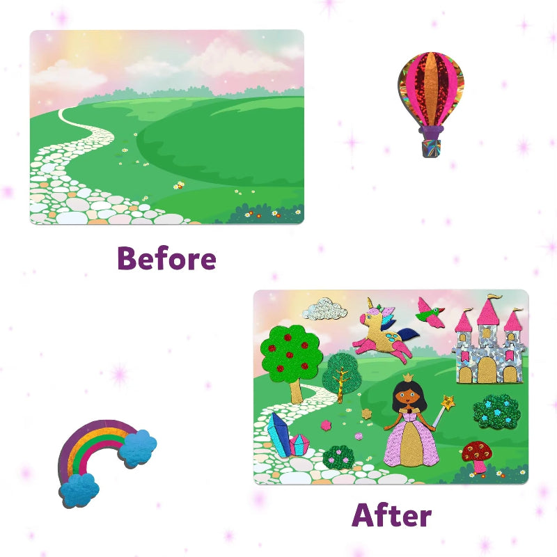 FoilMagic – Playful & Creative – Foil Sticker Art Set