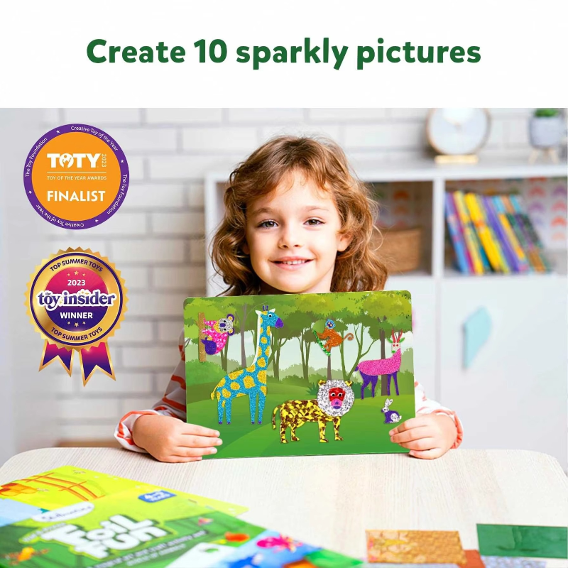FoilMagic – Playful & Creative – Foil Sticker Art Set