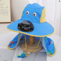 Thumbnail for HappyShade – Sun Protection & Cooling – Children's Summer Hat with Fan