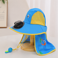 Thumbnail for HappyShade – Sun Protection & Cooling – Children's Summer Hat with Fan