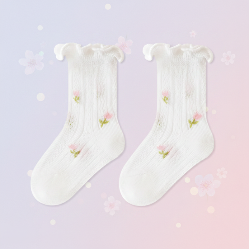 HappyToes – Colorful & Cute – Baby Socks (Set of 5)