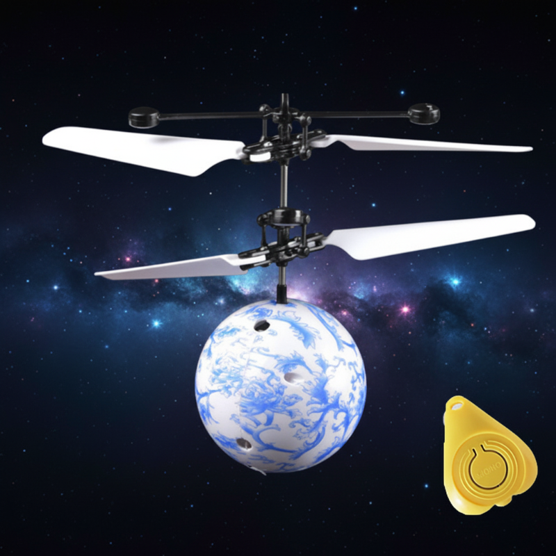 HoverFun – LED Light & Educational – Quadcopter Flying Drone
