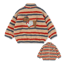 Thumbnail for WarmHug – Comfortable & Trendy – Kids' Fleece Jacket with Playful Prints