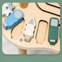 Thumbnail for WoodMaze – Fun & Educational – Wooden Activity Table with Bead Maze