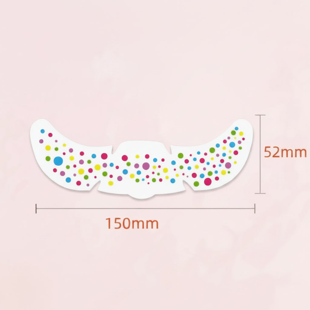 PartyFreckles –Colorful & Festive – Temporary Face Stickers (set of 6)