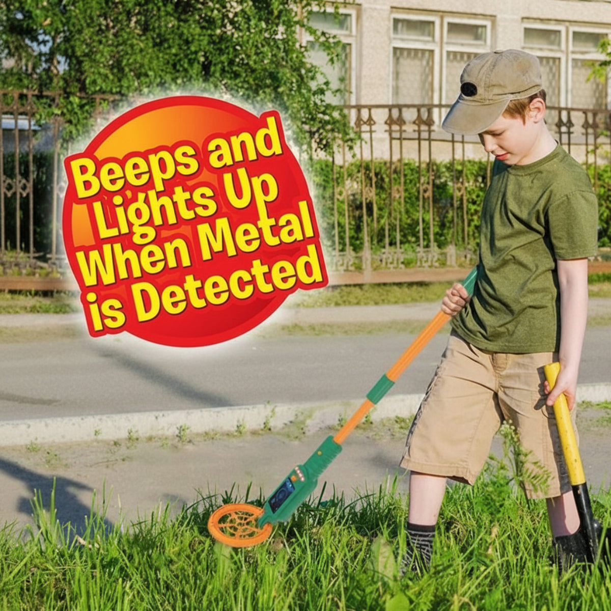 TreasureSeekers – Educational & Exciting – Metal Detector for Kids
