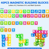 Thumbnail for LearnCube – Educational & Interactive – Magnetic Letter and Math Cubes