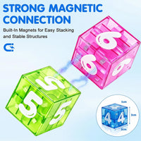 Thumbnail for LearnCube – Educational & Interactive – Magnetic Letter and Math Cubes