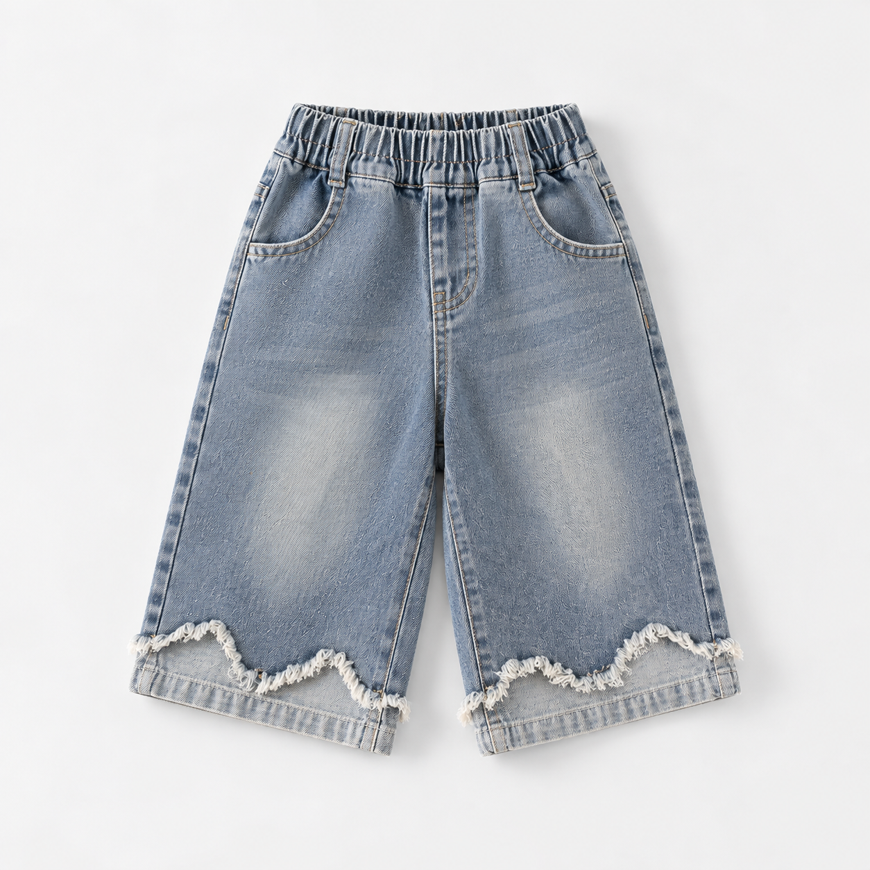 DenimBelle – Trendy & Cute – 3-Piece Kids' Set in Denim