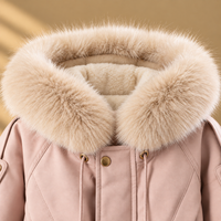 Thumbnail for CozyParka – Warm & Soft – Girls' Winter Coat with Plush Collar