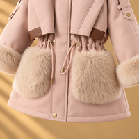 Thumbnail for CozyParka – Warm & Soft – Girls' Winter Coat with Plush Collar