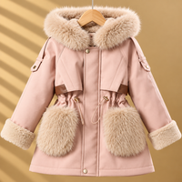 Thumbnail for CozyParka – Warm & Soft – Girls' Winter Coat with Plush Collar