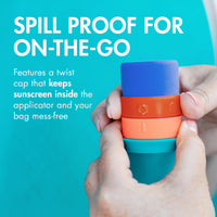 Thumbnail for SunnyKids – Child-Friendly & Safe – Refillable Sunscreen Applicator