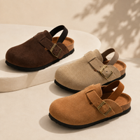 Thumbnail for LittleWalk – Comfortable & Trendy – Suede Clog Sandals