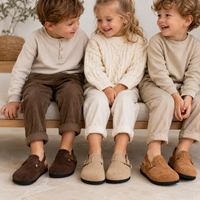 Thumbnail for LittleWalk – Comfortable & Trendy – Suede Clog Sandals