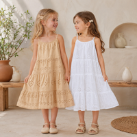Thumbnail for BohoBelle – Elegant & Comfortable – Dress with Embroidered Details