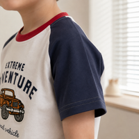 Thumbnail for StreetBoy – Cool & Comfortable – Kids' T-Shirt with Raglan Sleeves and Print