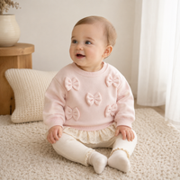 Thumbnail for LittleAngel – Soft & Stylish – Baby Set with Sweater and Stretch Pants