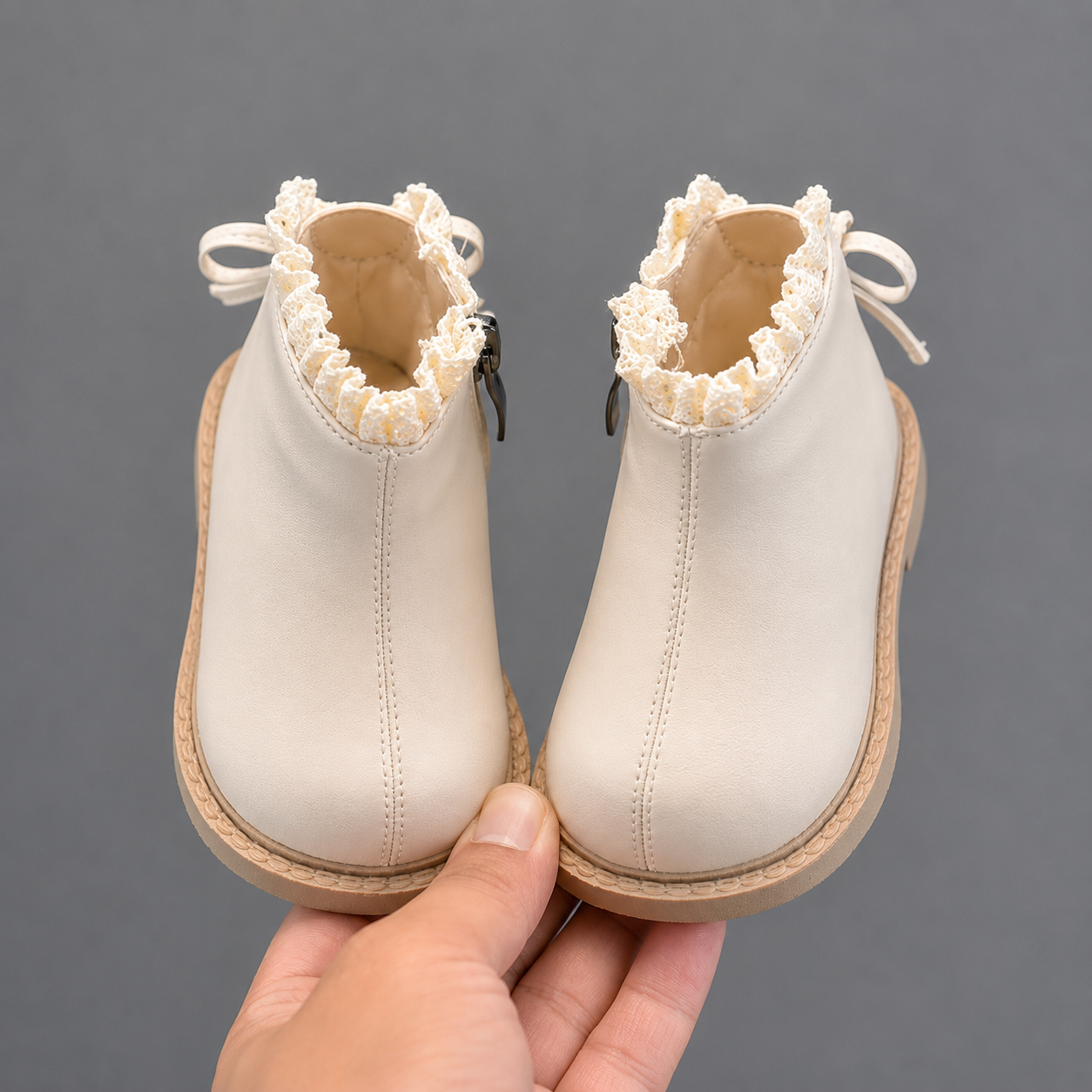 Mini Fashion™ - Warm & Classic - Leather Booties