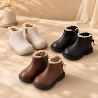 Thumbnail for Mini Fashion™ - Warm & Classic - Leather Booties