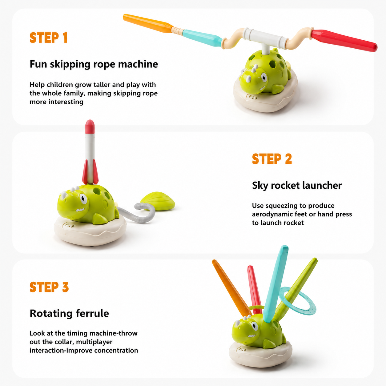 Ladybug Fun Set™ - Drie-in-één Avontuur! - Activiteit Speelgoed
