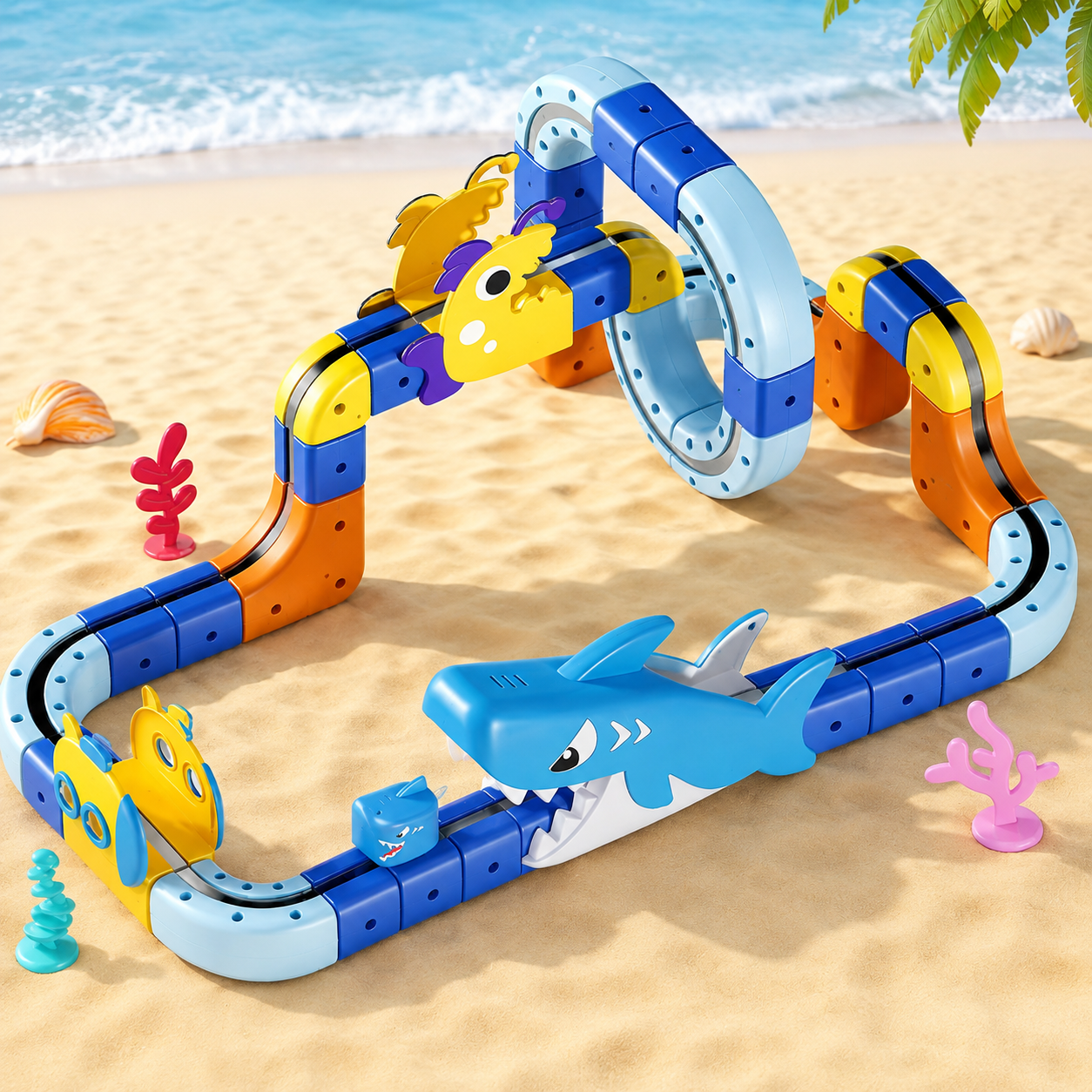 SharkRail – Fun & Interactive – Electric Train Set