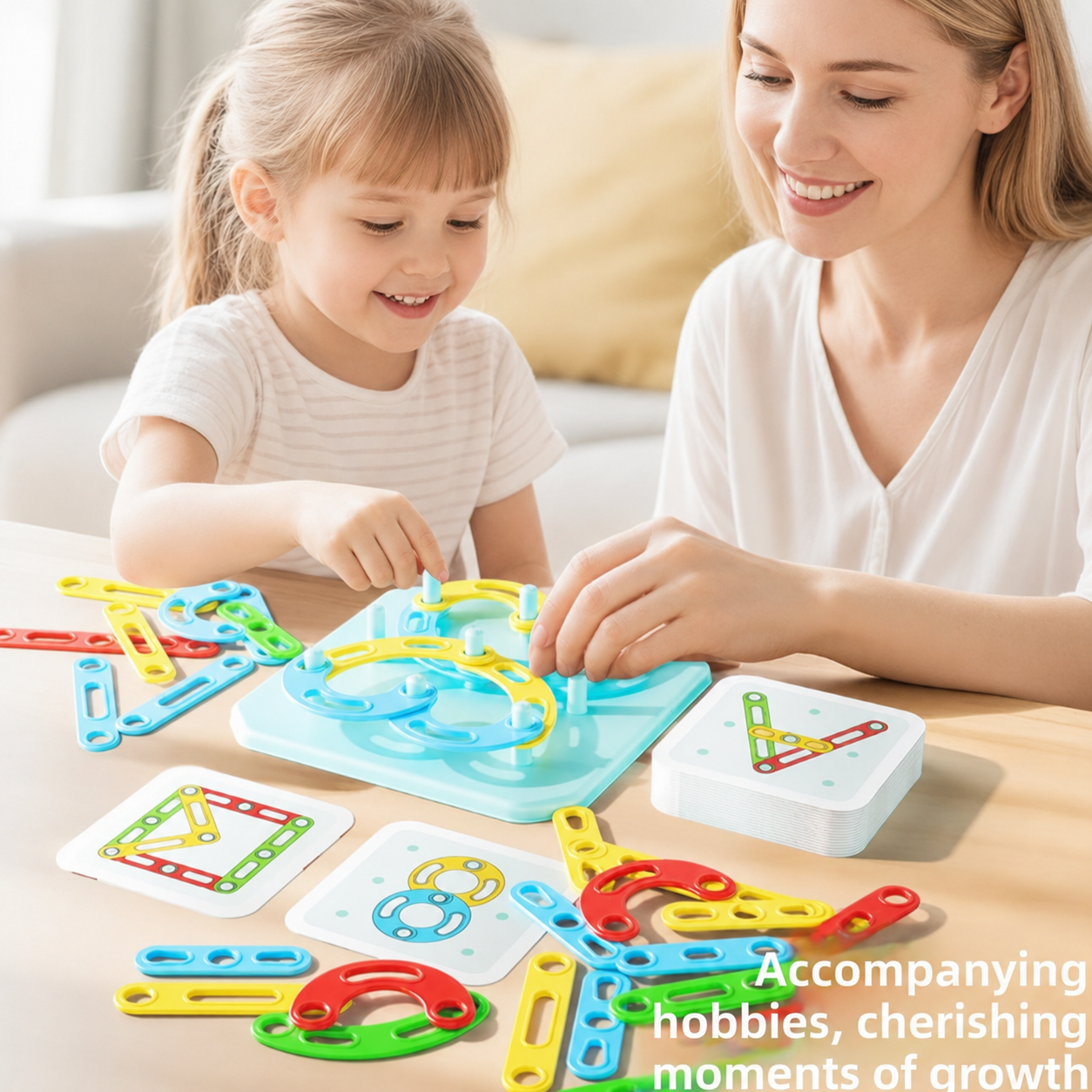 ShapeGenius – Creative & Educational – Geometric Pegboard Puzzle