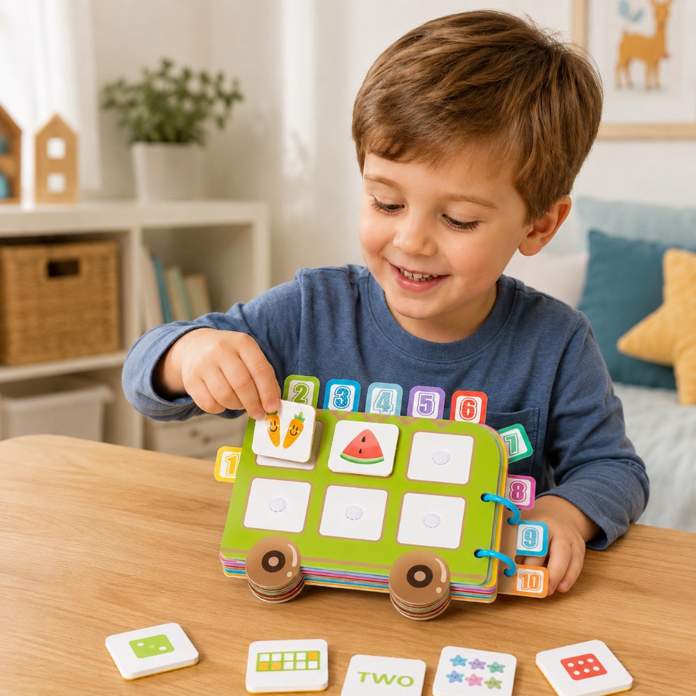 SmartCount – Educational & Fun – Number Book with Counting Activities