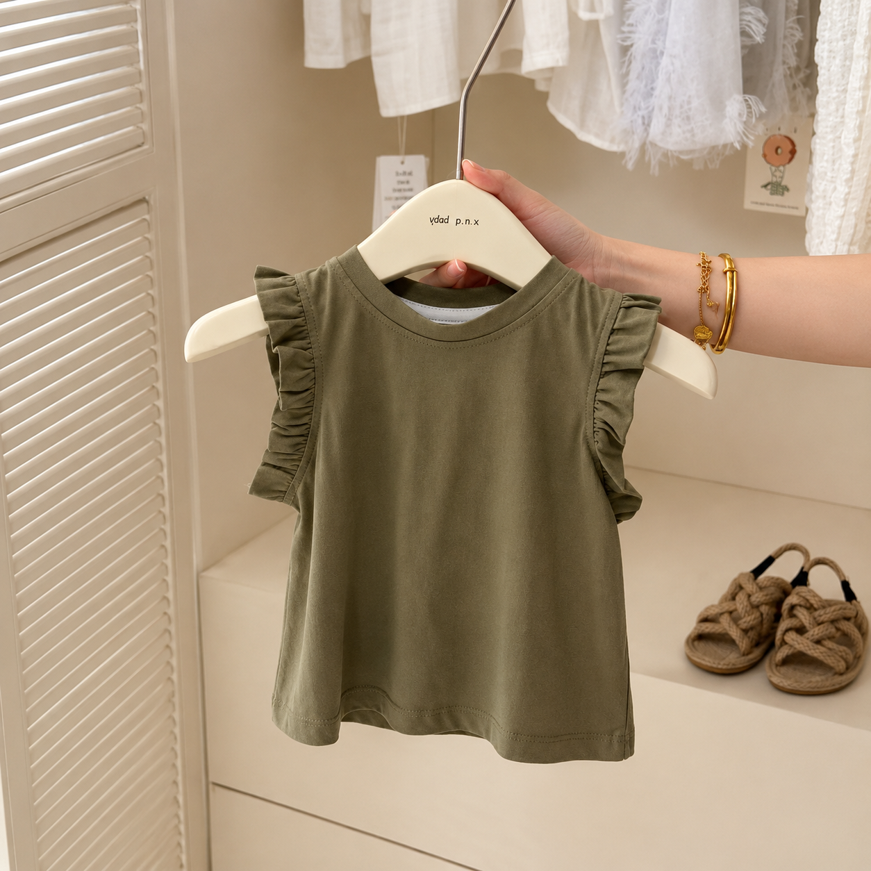 LittleStar – Comfort & Style – Children's Dress with Ruffles for a Summer Look