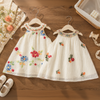 MiniFlora – Lightweight & Charming – Embroidered Dress for Toddler Girls