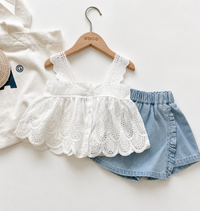 Thumbnail for Mini Fashion™ - Cute Girls Lace Set