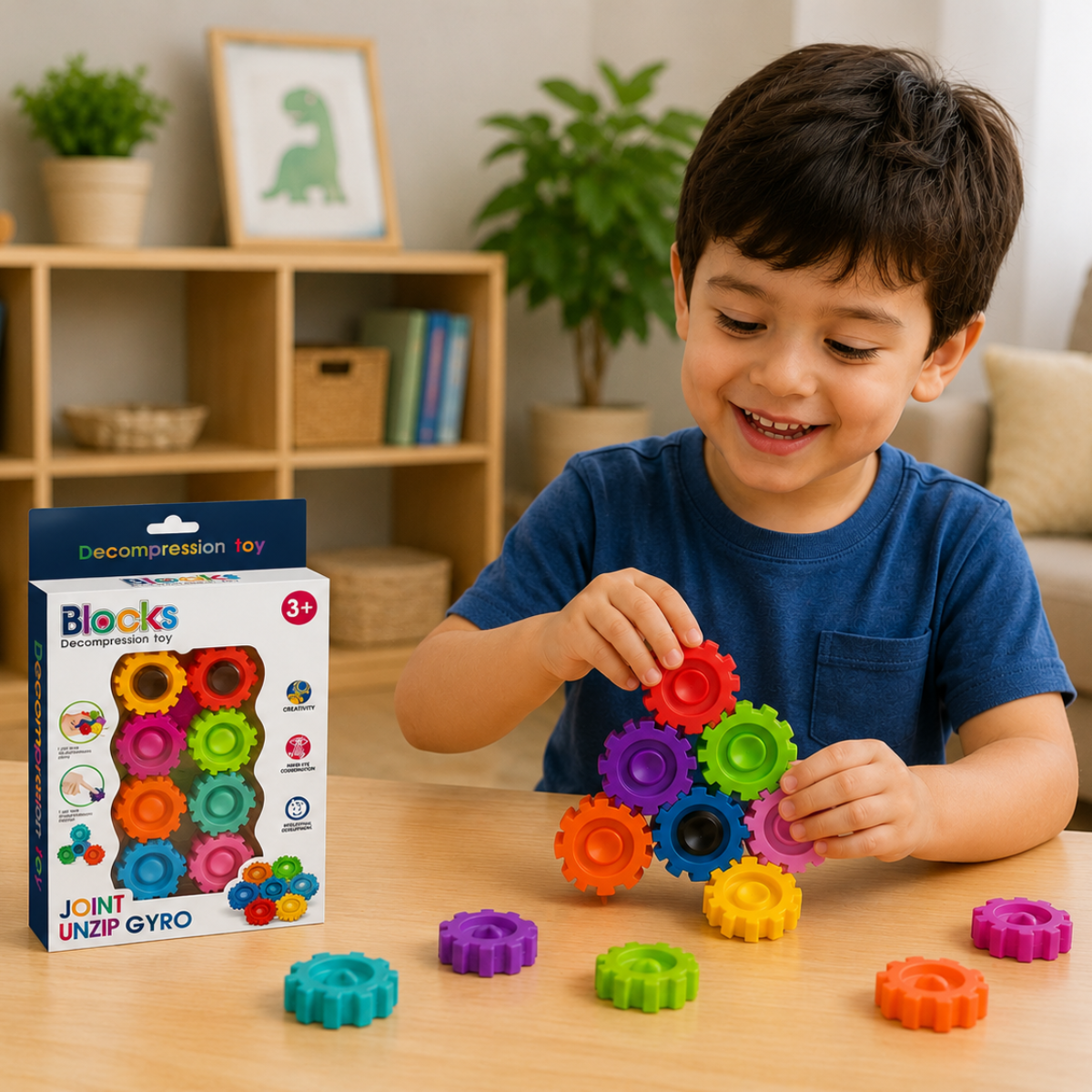 GearSpin – Educational & Interactive – Stress-Relief Toys