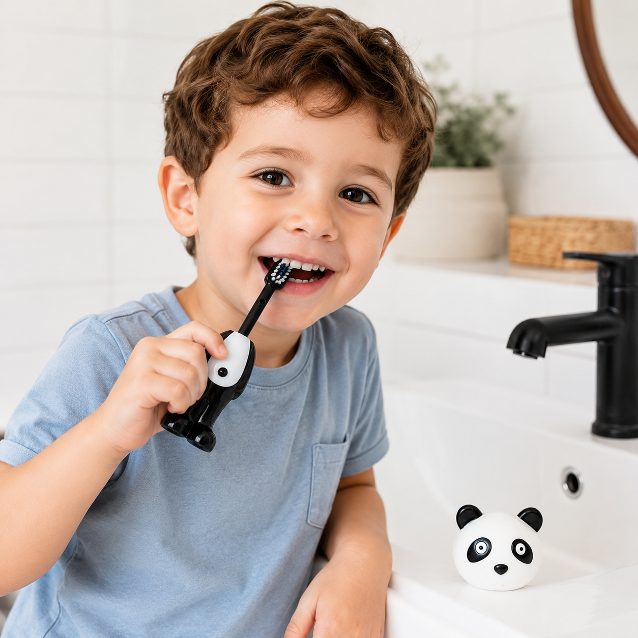 TinyTeeth – Fun & Cute – Animal-Shaped Children's Toothbrush
