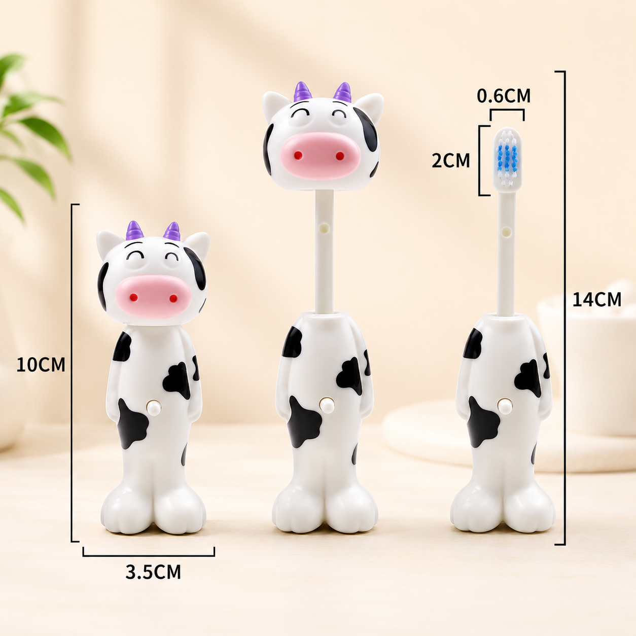 TinyTeeth – Fun & Cute – Animal-Shaped Children's Toothbrush