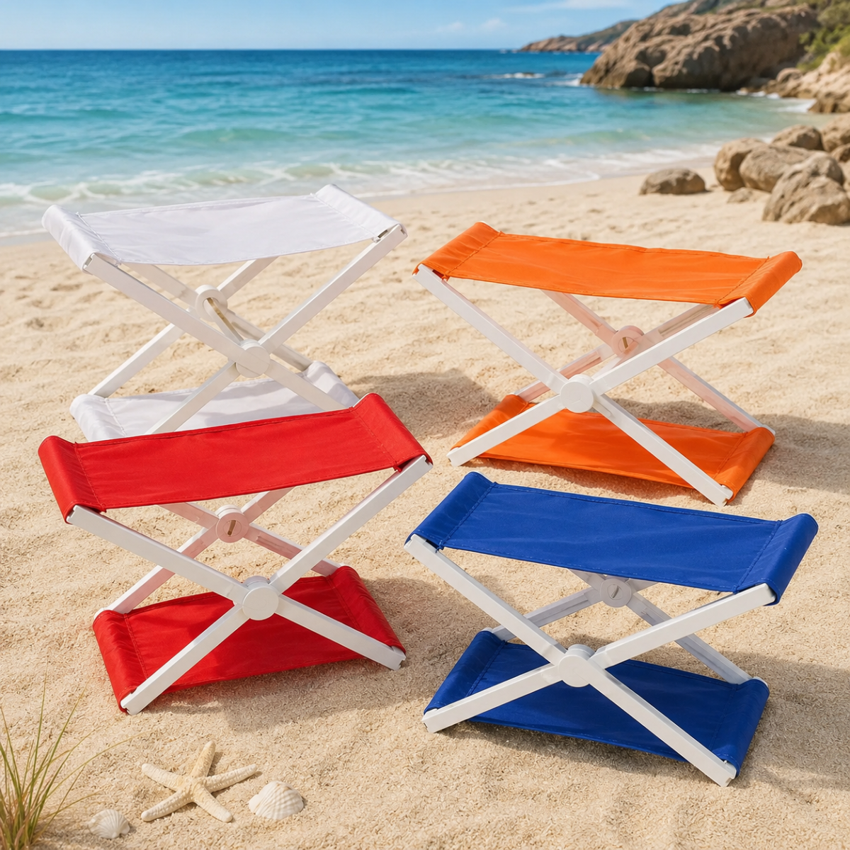 BeachNap – Portable & Lightweight – Foldable Headrest for the Beach and Park