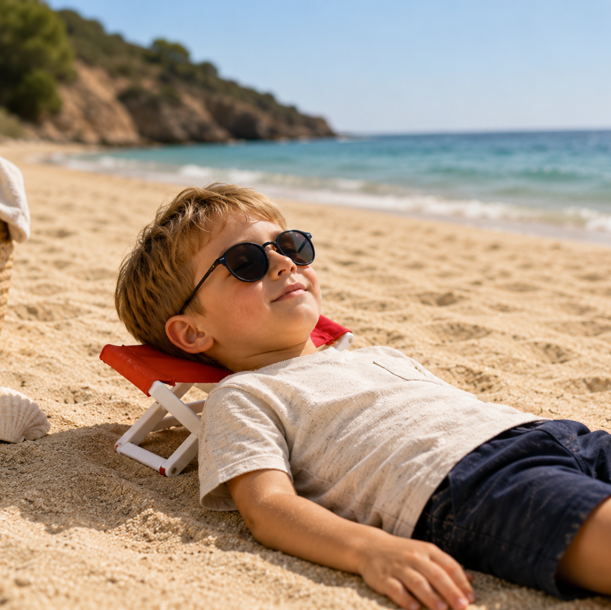 BeachNap – Portable & Lightweight – Foldable Headrest for the Beach and Park